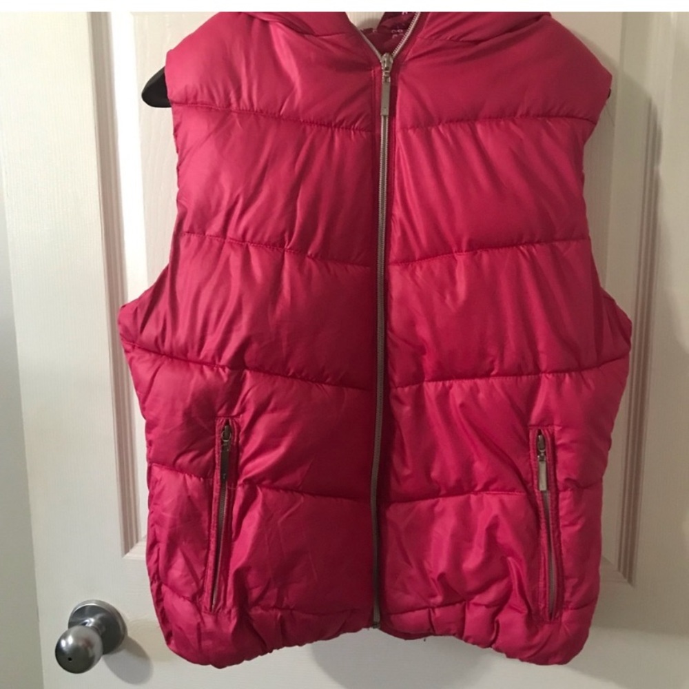 Pink Puffer Vest